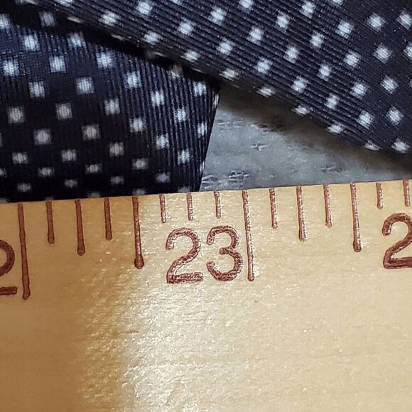 GREYSON Men's Short Sleeve Embroidered Logo Blue Dot Golf Polo Large - Picture 6 of 7